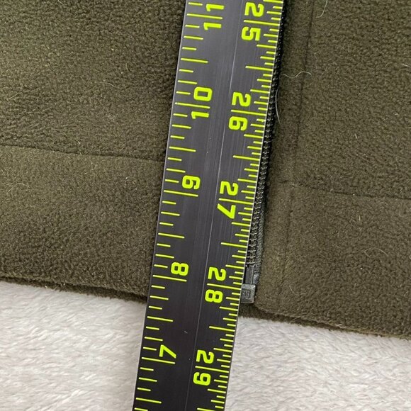 Drake Waterfowl Systems Mens Vest Size 2XL Fleece Full Zip Outdoors Green Mock - Picture 4 of 12